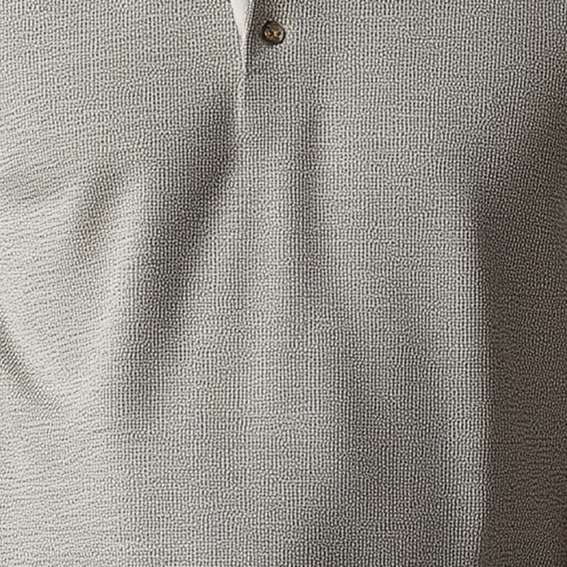 Men's Fashion Texture Knitted Fabric Short Sleeve Polo Shirt MTA2221G2P