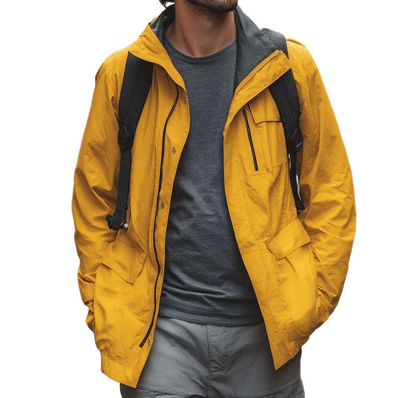 Men's Retro Casual Waterproof Outdoor Jacket MTA0115I8TO