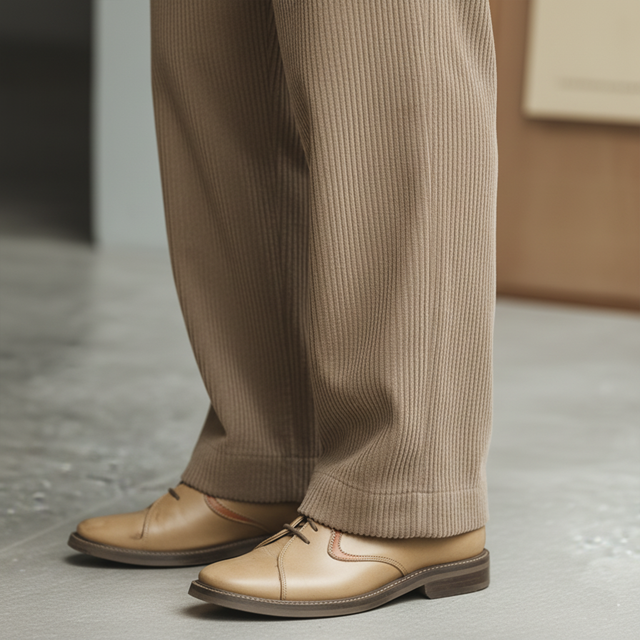 Men's Classic Business Corduroy Suit Pants MTA2871J9K