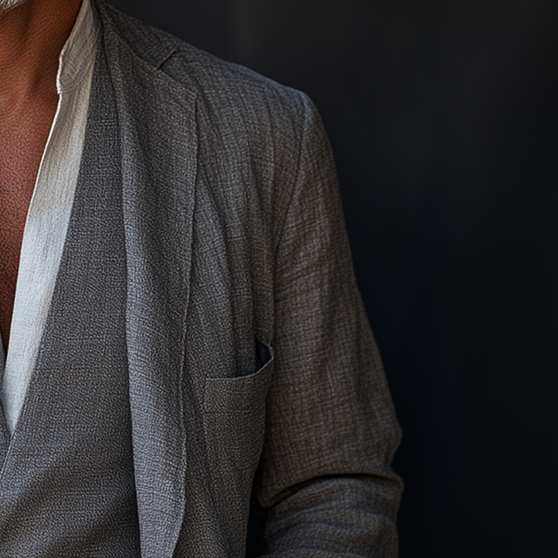 Men's Summer Fashion Light Linen Suit Jacket MTA0988F3P