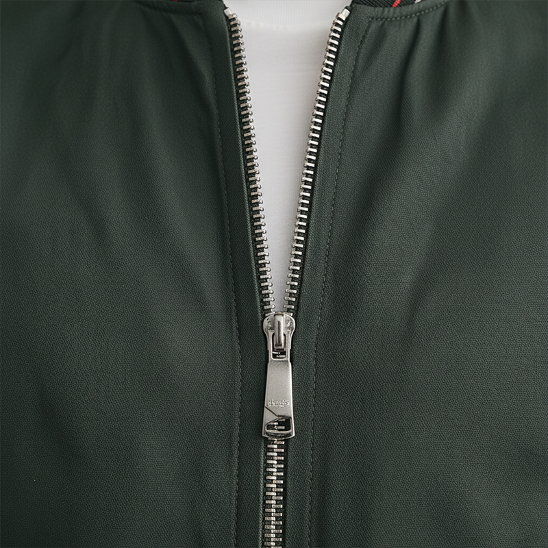 Men's Autumn Fashion Ribbed Polyester Waterproof Thin Jacket MTA2047J3P