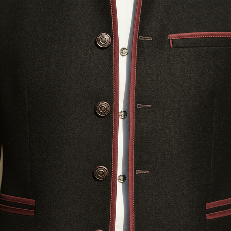 Men's Stylish Cotton-linen Blend Jacket For Autumn/winter (with Lining) MTA2302I4P