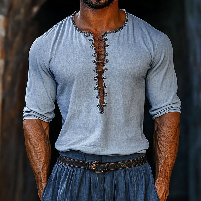 Men's Casual Round Neck Short Sleeve T-Shirt MTA0362D9X