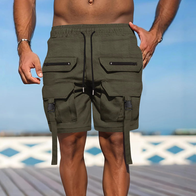 Men's Outdoor Multi-Pocket Cargo Shorts MTA1746D8X