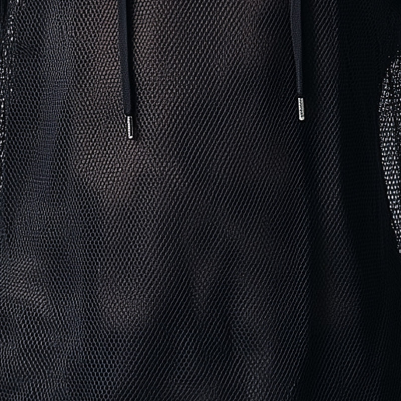 Men's Summer Hollow Mesh Breathable Hooded Tank Top MTA2323D5P