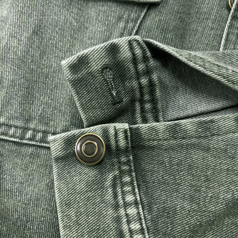 Veste en jean vieilli pour homme 82240840U
