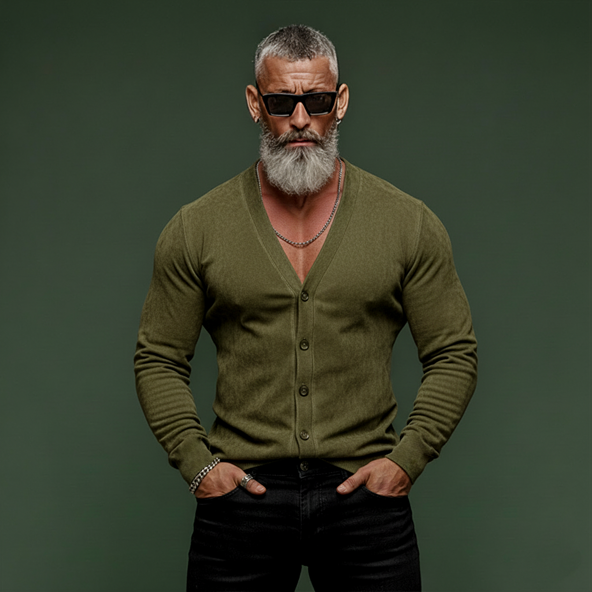 Men's Classic Casual Faux Suede Long-sleeved Shirt MTZ0460A9K