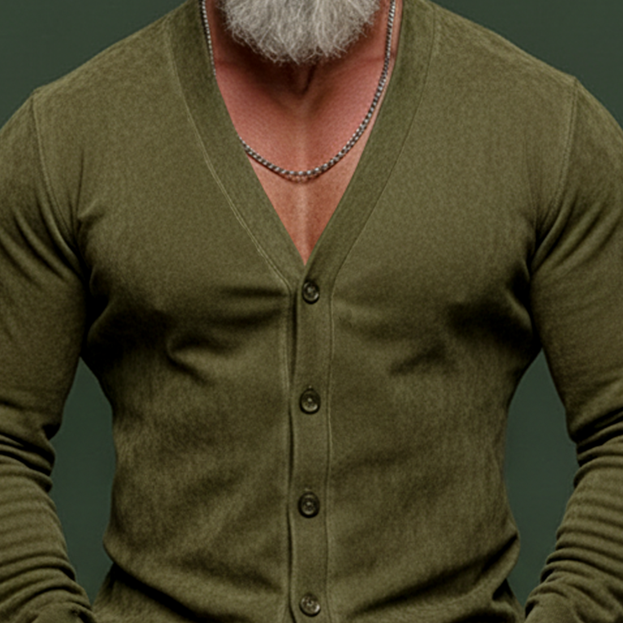 Men's Classic Casual Faux Suede Long-sleeved Shirt MTZ0460A9K