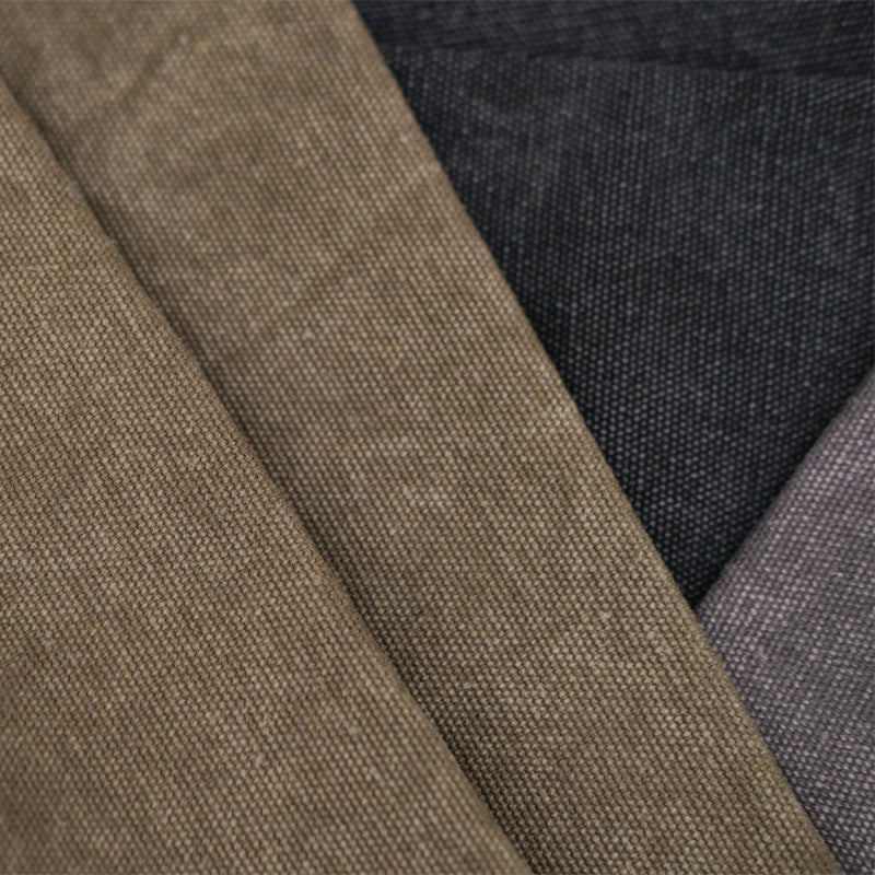 Men's Retro Casual Washed Canvas Wear-Resistant Workwear Lapel Jacket MTA2908I4TO
