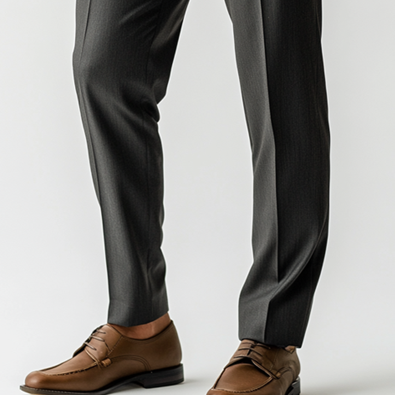 Men's Casual Blended Fabric Suit Pants MTA2663K0X