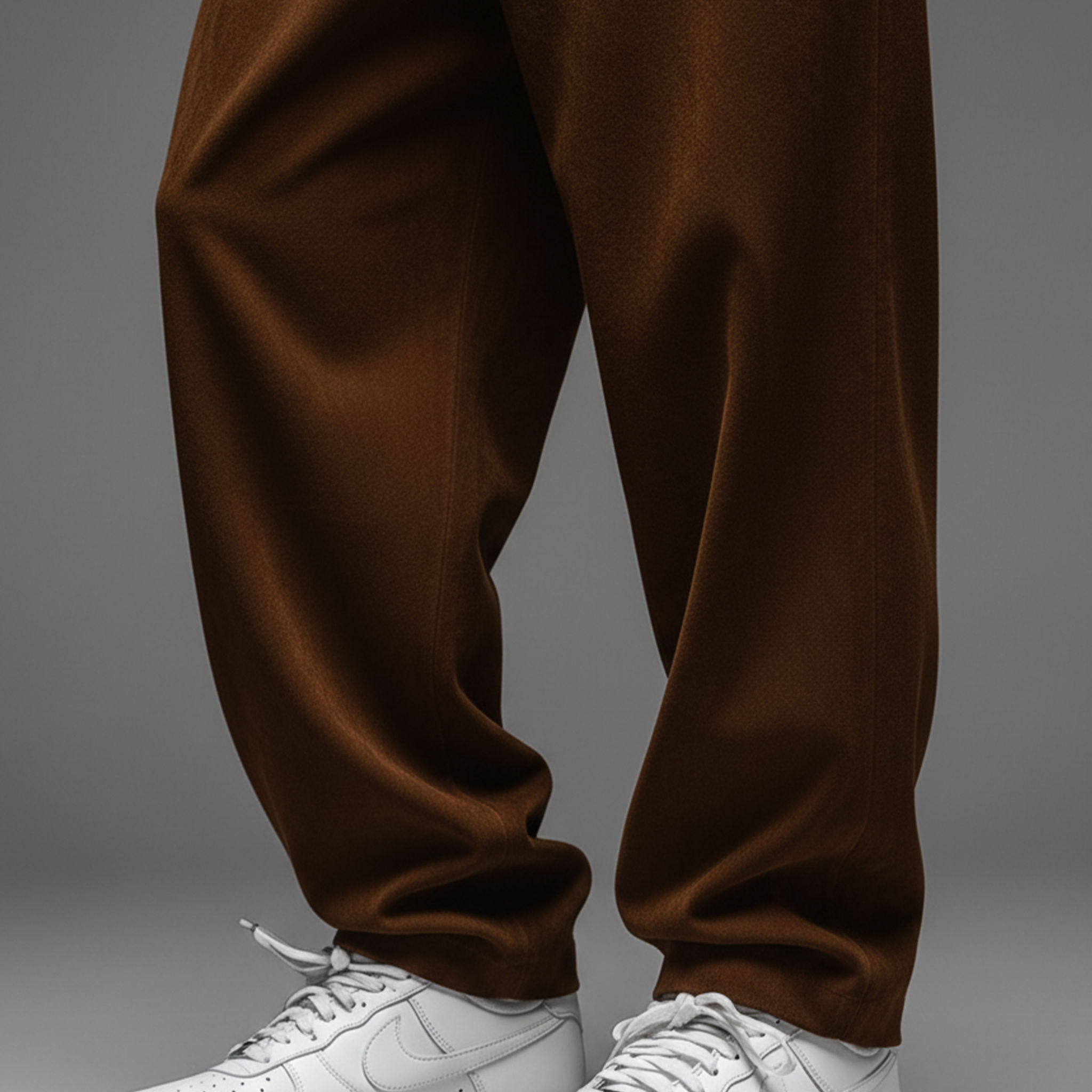 Men's Fashionable Casual Faux Suede Pants MTA0104K3K