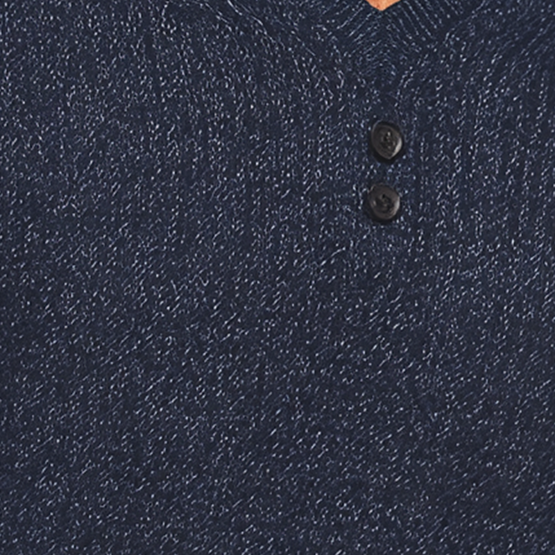 Men's Fashion Mixed Color Knitted Long Sleeve Sweater MTA1343H3P
