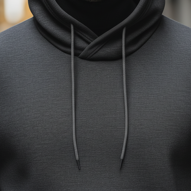 Men's Fashionable Simple Cotton Blend Hooded Sleeveless Sweatshirt MTA2824K4P