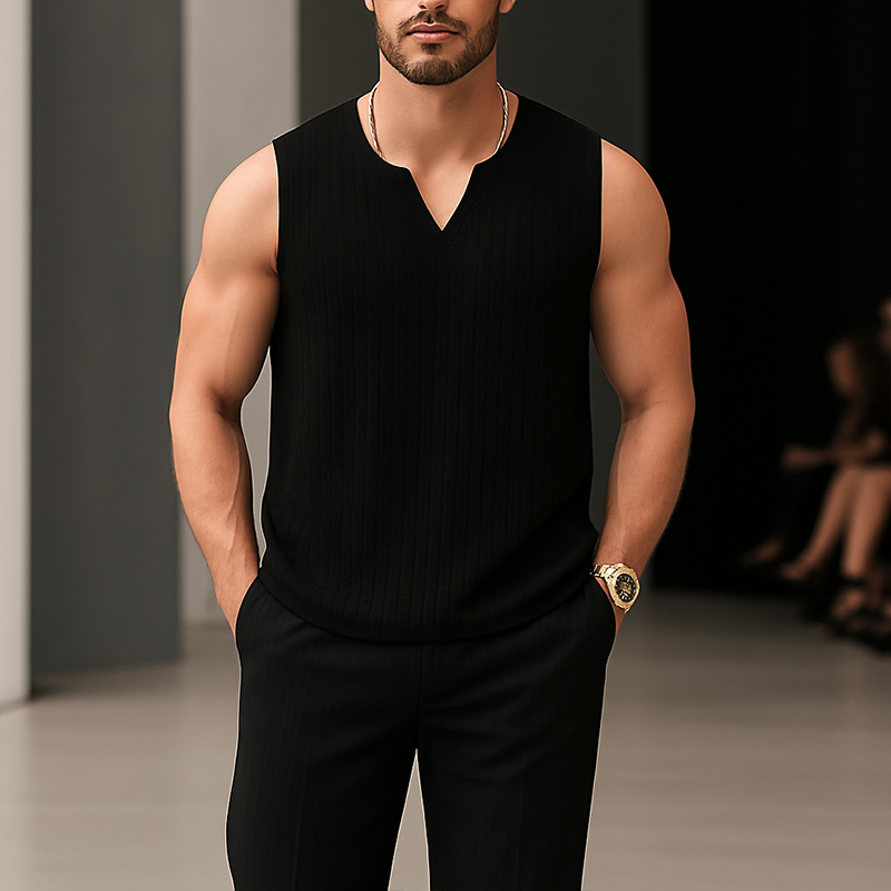 Men's Summer Premium Knitted Cool Tank Top MTA1724G7P