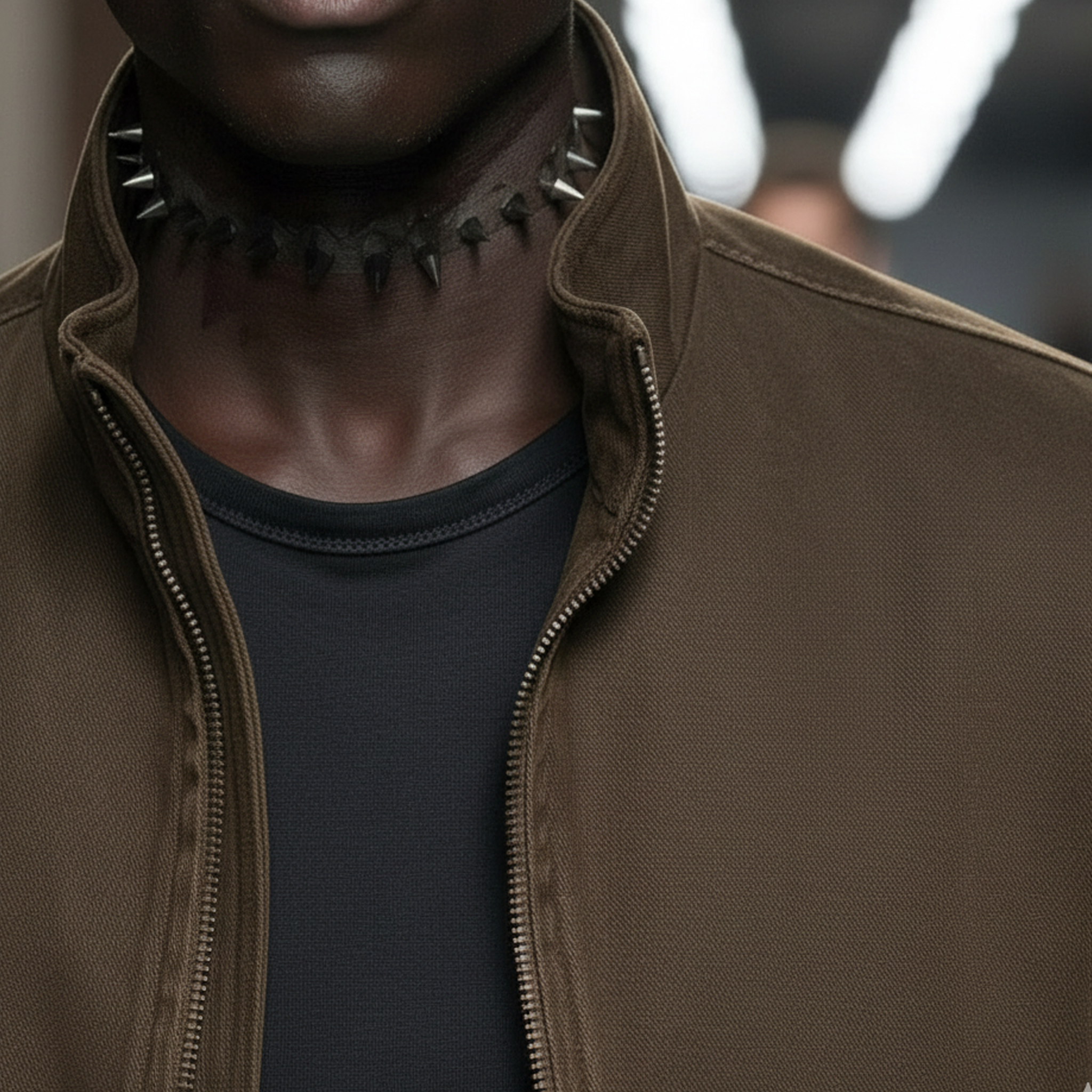 Men's Classic Casual Washed Cotton Blend Stand-collar Jacket MTA3008L1K