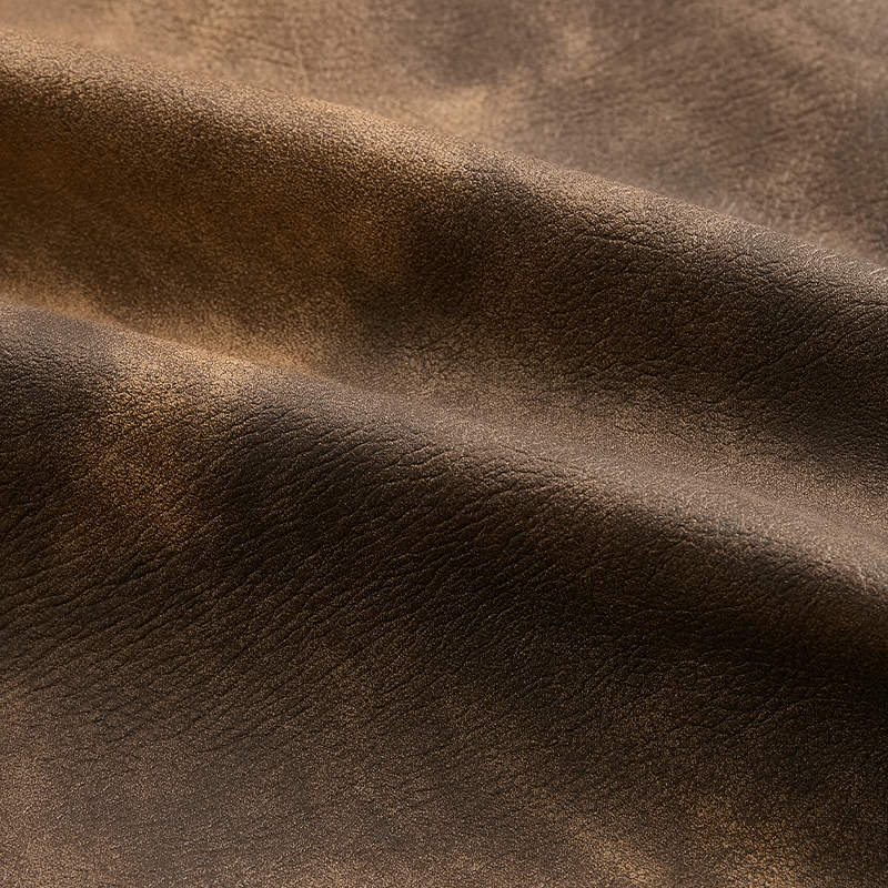 Men's Vintage Distressed PU Leather Lapel Jacket MTA2098H3X