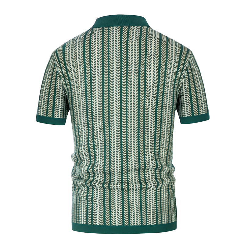 Men's Summer Fashion Knitted Short Sleeve Shirt MTA0788G4P