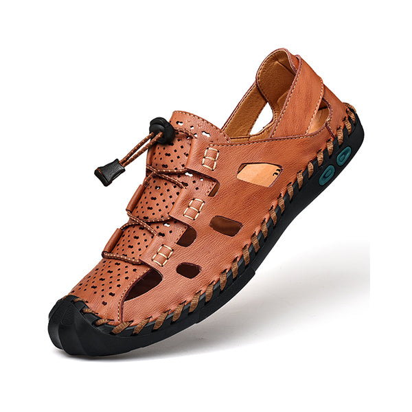 MEN'S SPORTY LEATHER WATER FISHERMAN'S SHOES MTA0678F8I