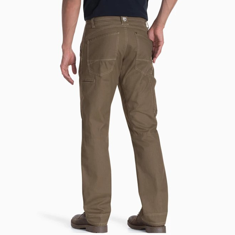 Men's Simple Design Cotton Blend Casual Trousers MTA0182H5P