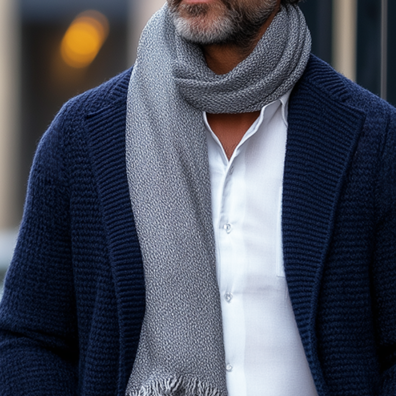 Men's Retro Casual Knitted Button Cardigan MTA0859L1TO