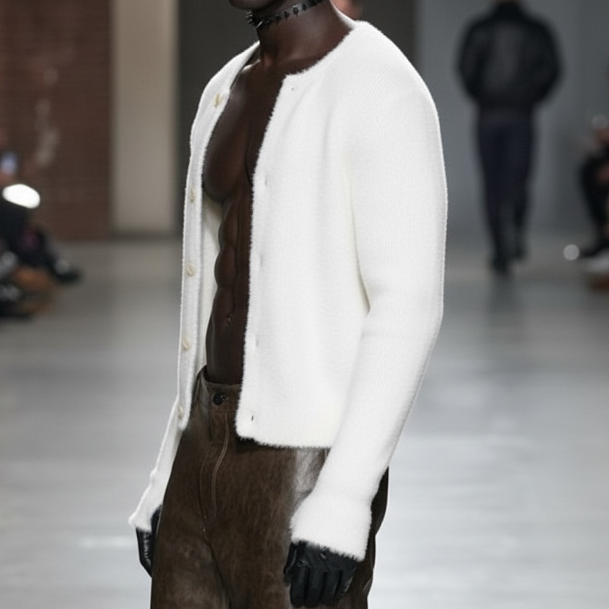 Men's Classic Casual Slim-fit Knitted Cardigan MTA0587L7K