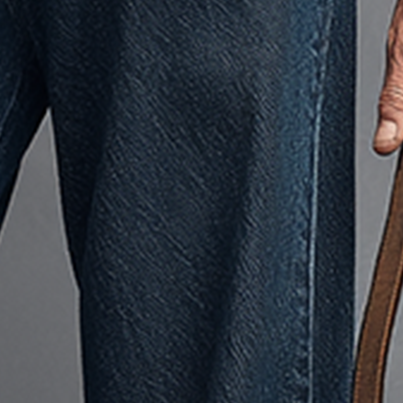 Men's Vintage Washed Denim Wide-leg Jeans MTA2917H7P