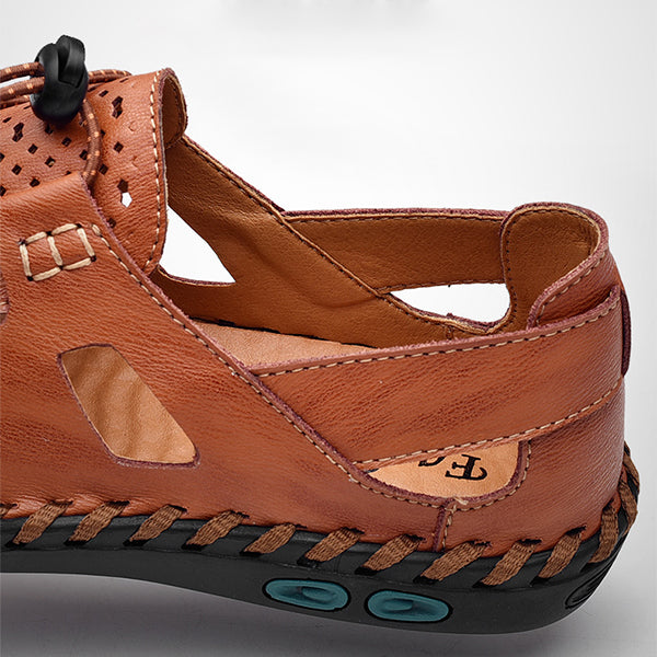 MEN'S SPORTY LEATHER WATER FISHERMAN'S SHOES MTA0678F8I