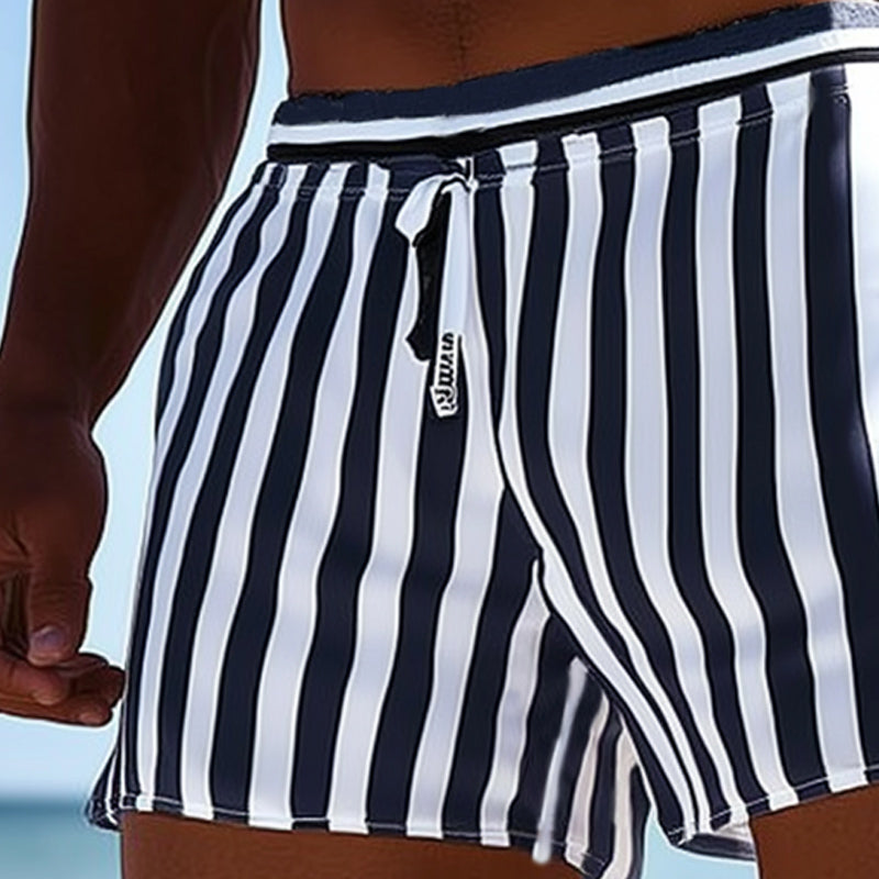 Men's Summer Casual Striped Sports Shorts MTA0902E3U
