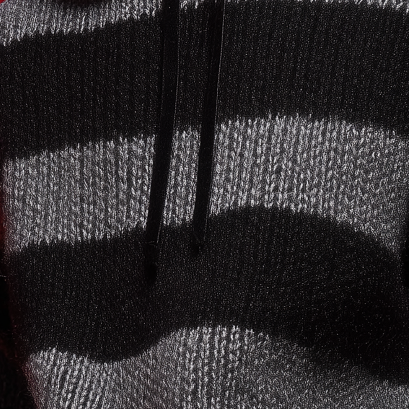 Men's Winter Fashion Striped Knitted Hooded Sweater MTA0178I2P