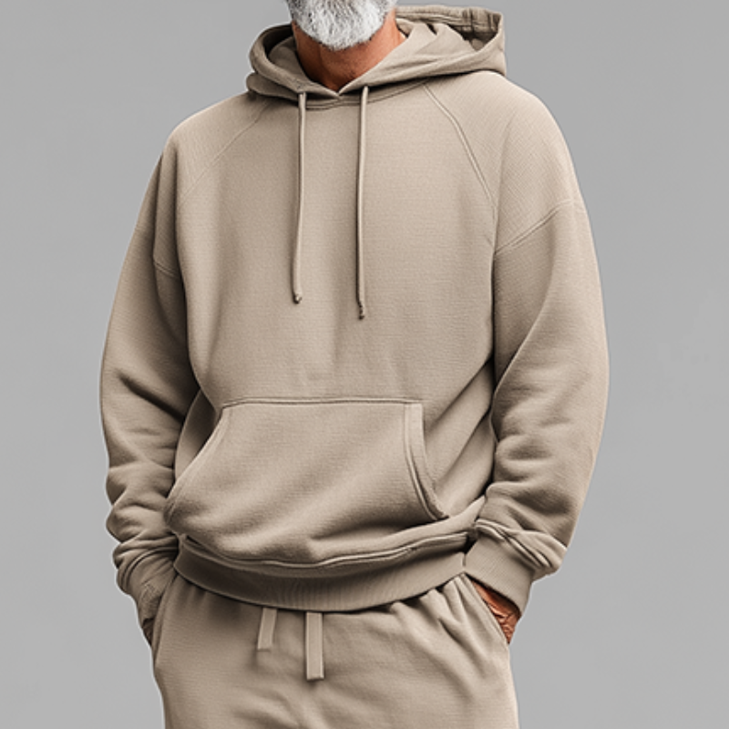 Men's Retro Casual Hoodie And Pants Two-Piece Set MTA2806J3TO