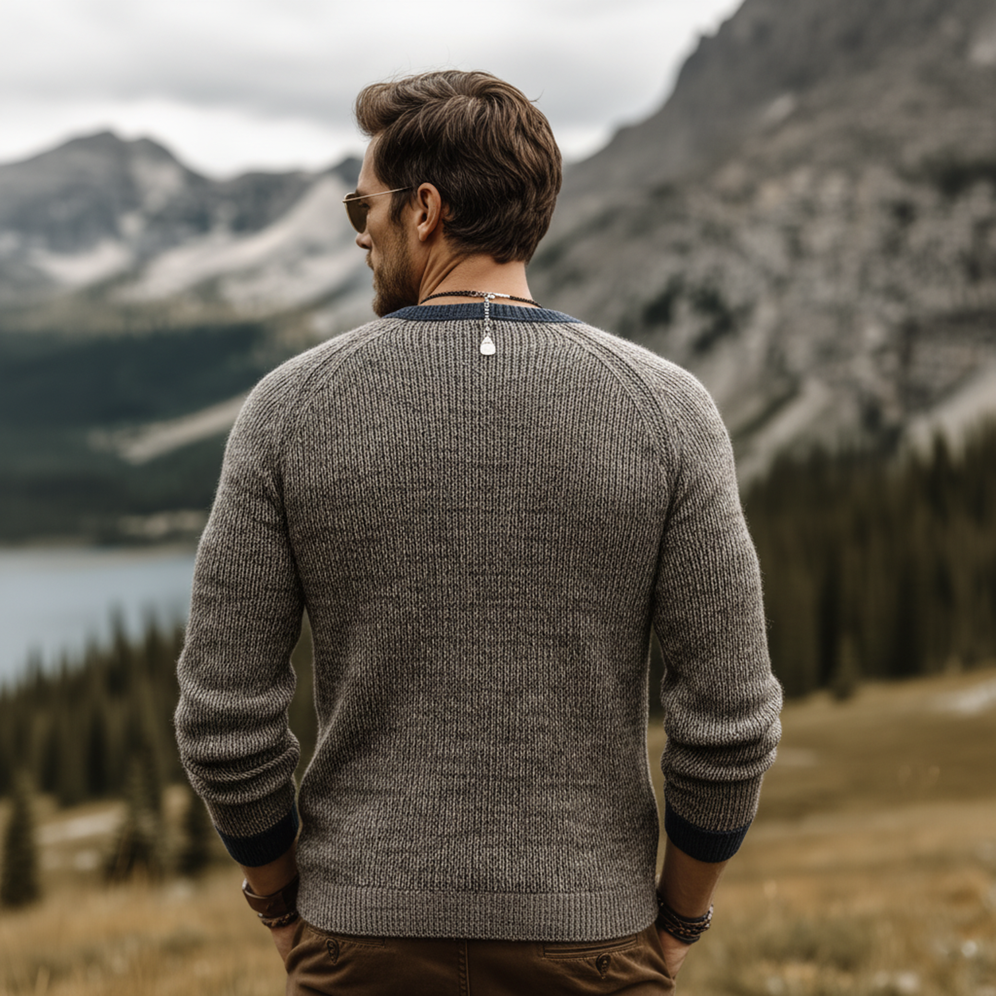 Men's Classic Casual Slim-fit Knitted Cardigan MTA1761L0K