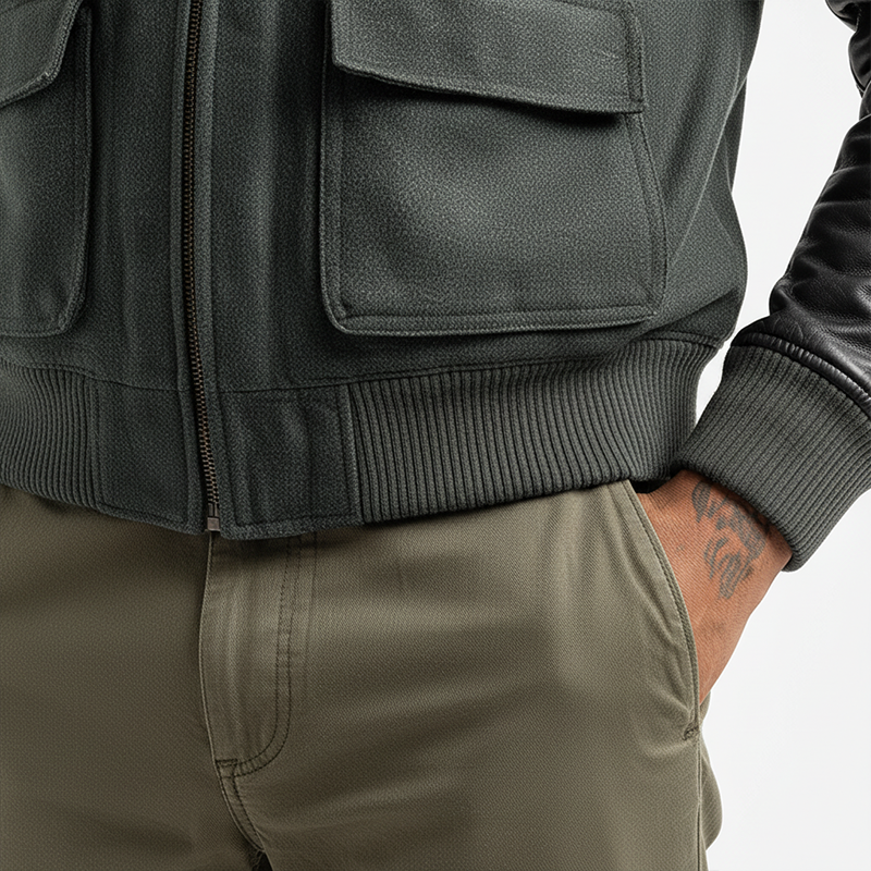 Men's Winter Retro PU Stitching Hooded Faux Leather Jacket MTA2081J6P