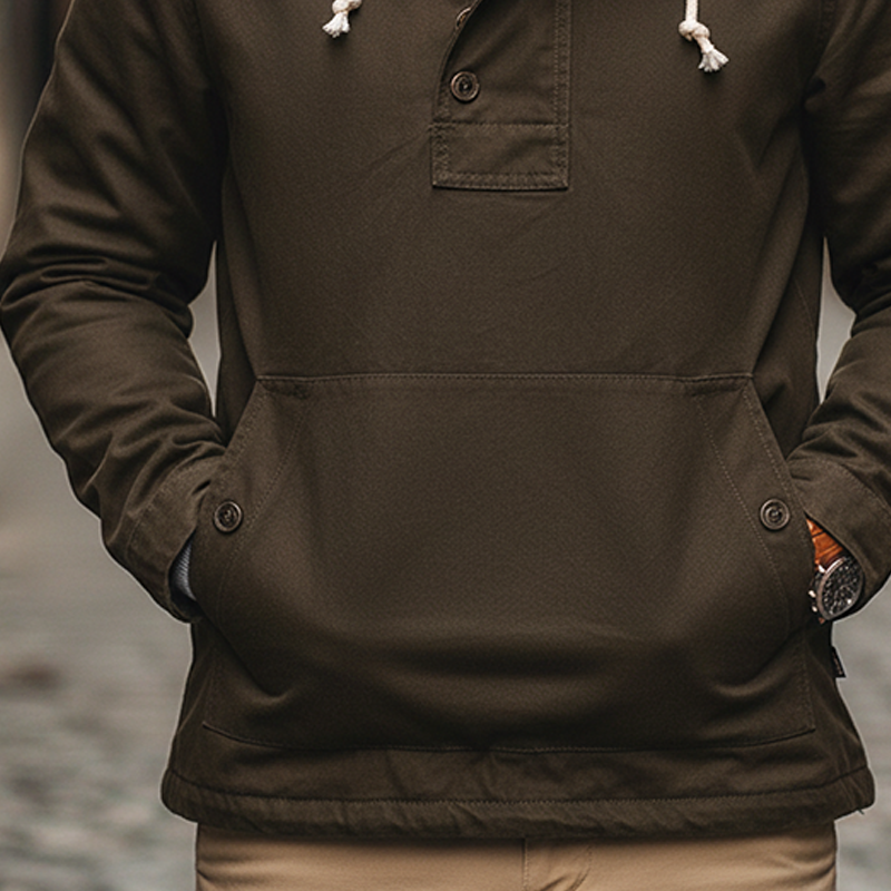 Men's Casual Cotton Pullover Hoodie MTA1499J2X