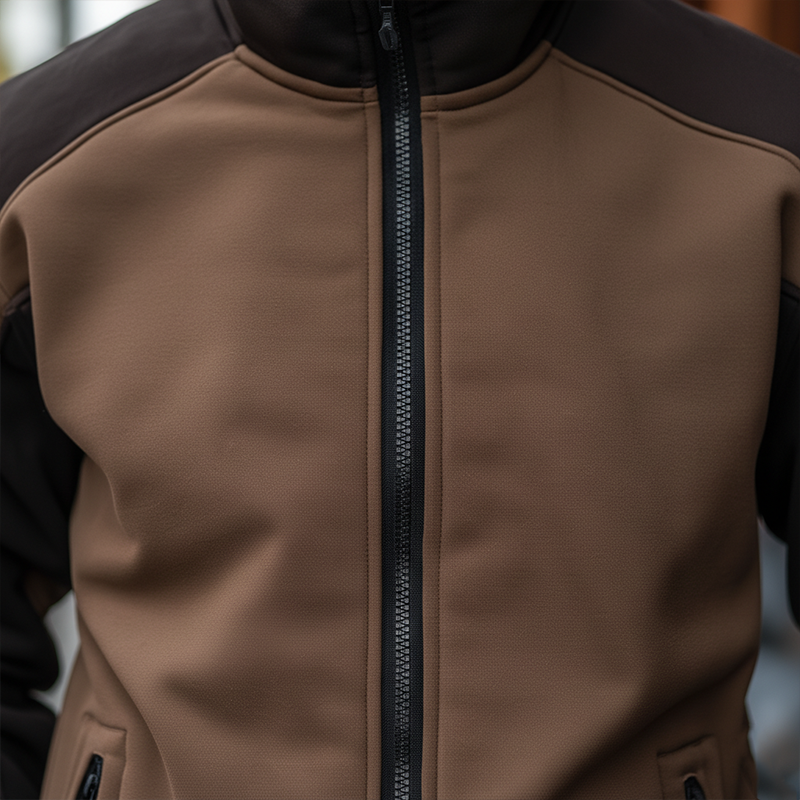 Men's Winter Retro Cotton Blend Patchwork Stand Collar Zipper Jacket MTA2998J0P