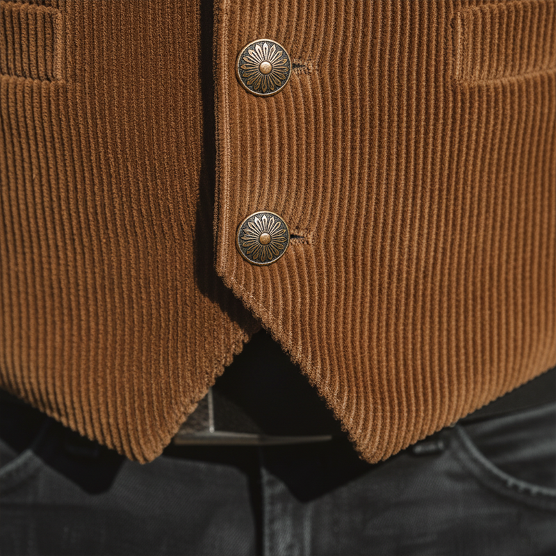 Men's Winter Fashion Corduroy Classic Vest MTA1142J6P