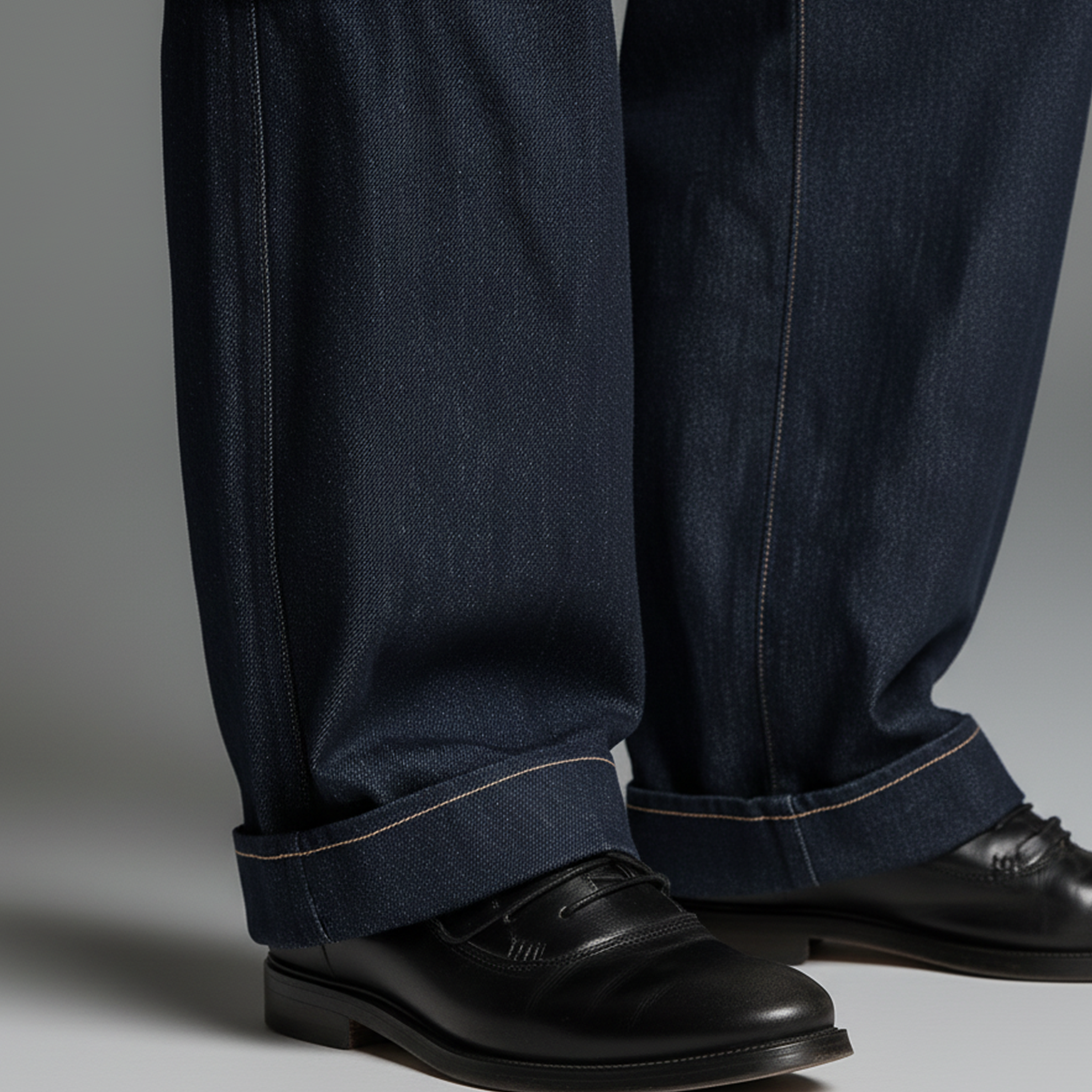 Men's Casual And Business Retro Blue Multi-pocket Jeans MTA2921J7K