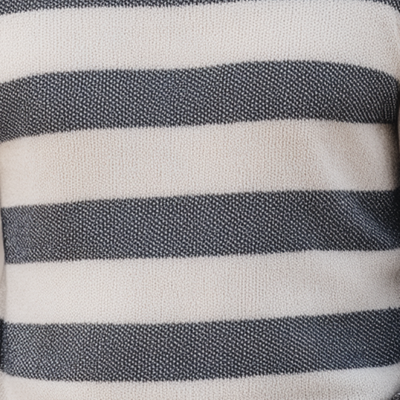 Men's Fashion Striped Knitted Long Sleeve Sweater MTA1368H9P