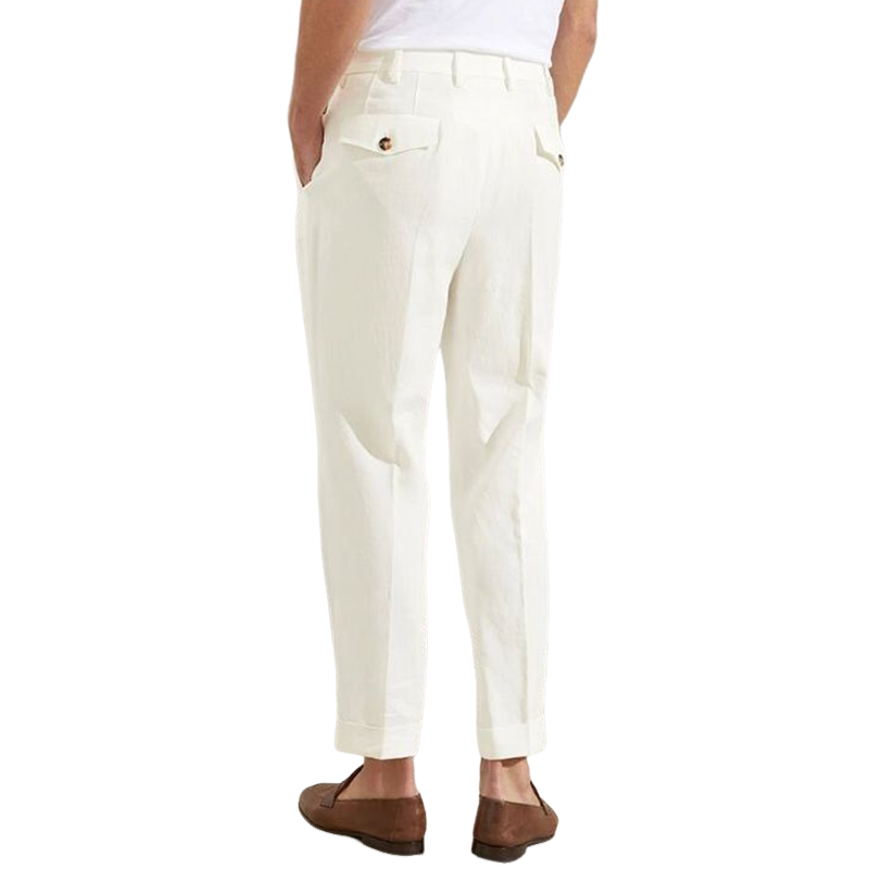 Men's Classic Comfort Solid Color Suit Pants MTA2330G4U