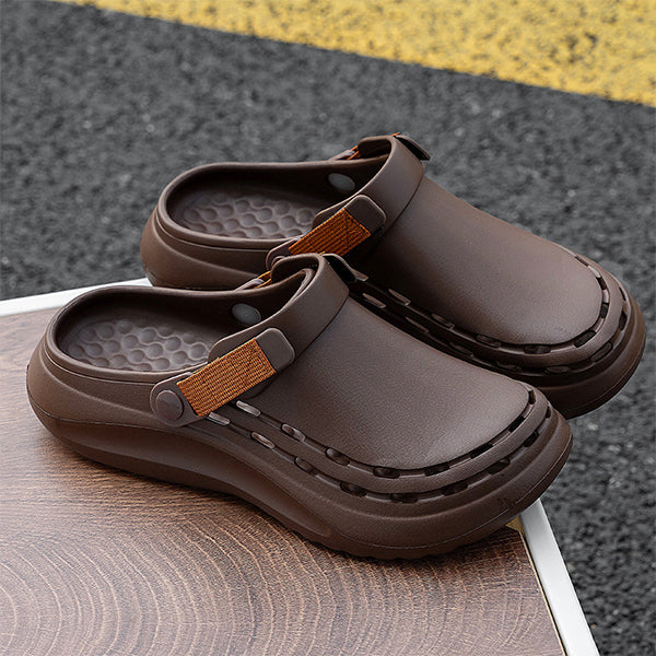 MEN'S COMFORTABLE SLIP-ON CLOGS SHOES MTA2138G3I