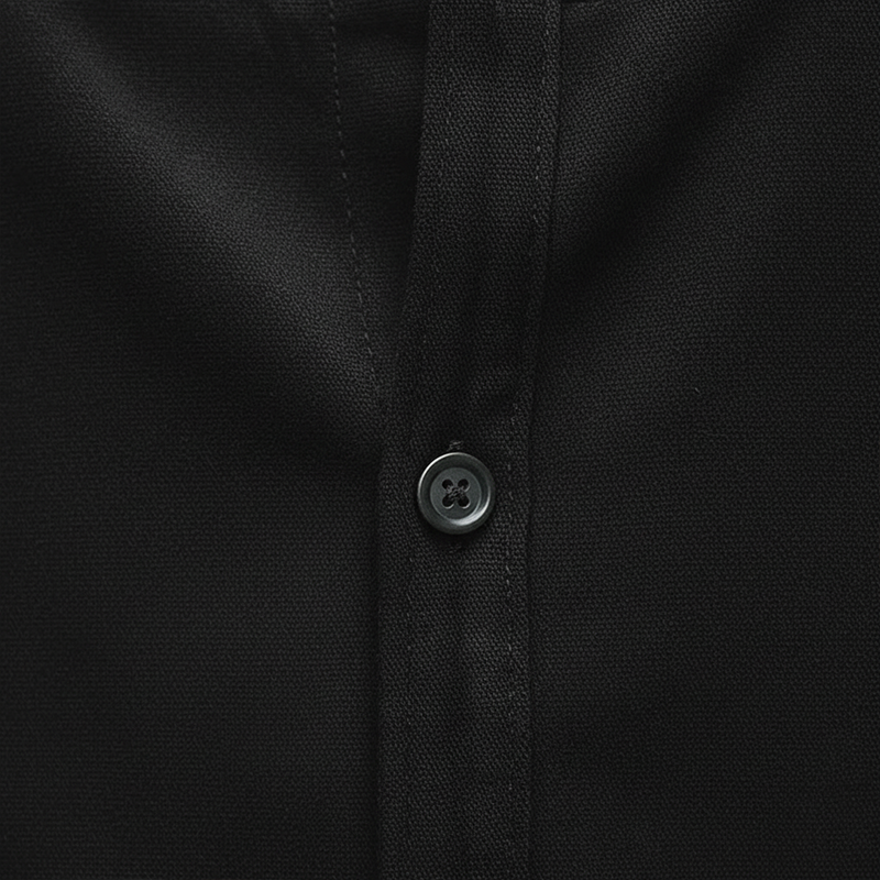 Men's Vintage Leopard Print Cotton Blend Button-down Long-sleeved Shirt MTA2370L9P