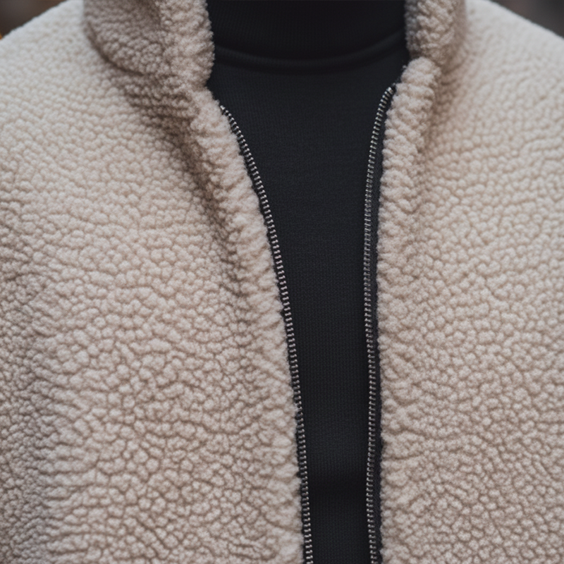 Men's Winter Fashion Fleece Zip-up Warm Jacket MTA0820L6P