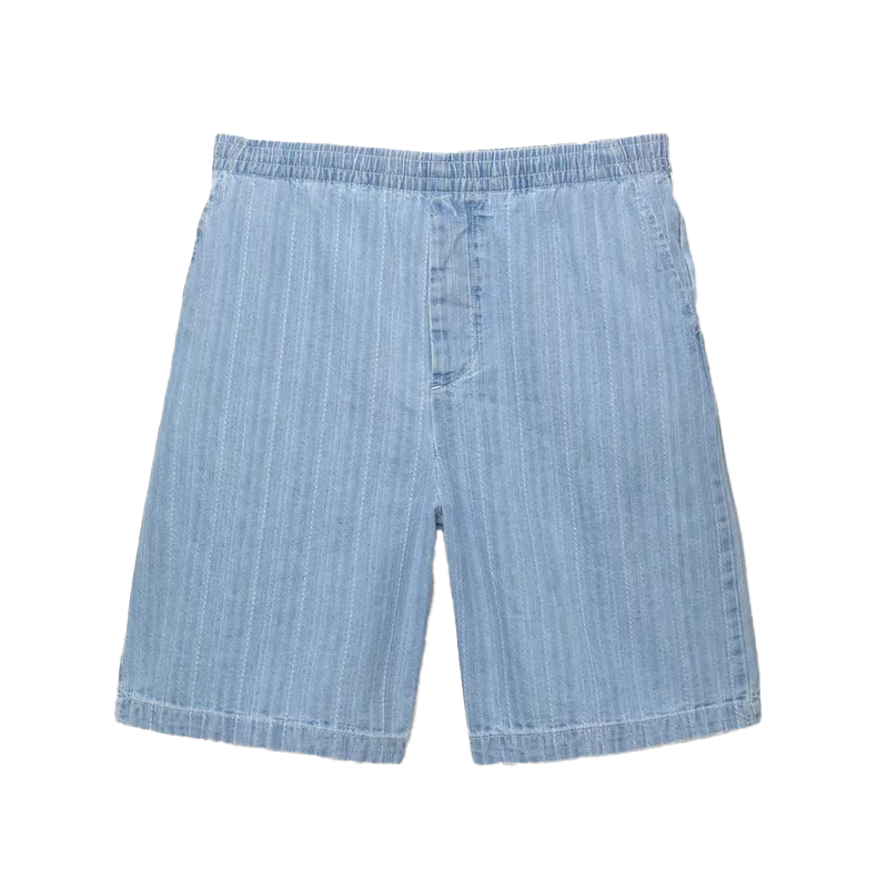 Men's Summer Fashion Denim Jacquard Casual Shorts MTA0567G6P
