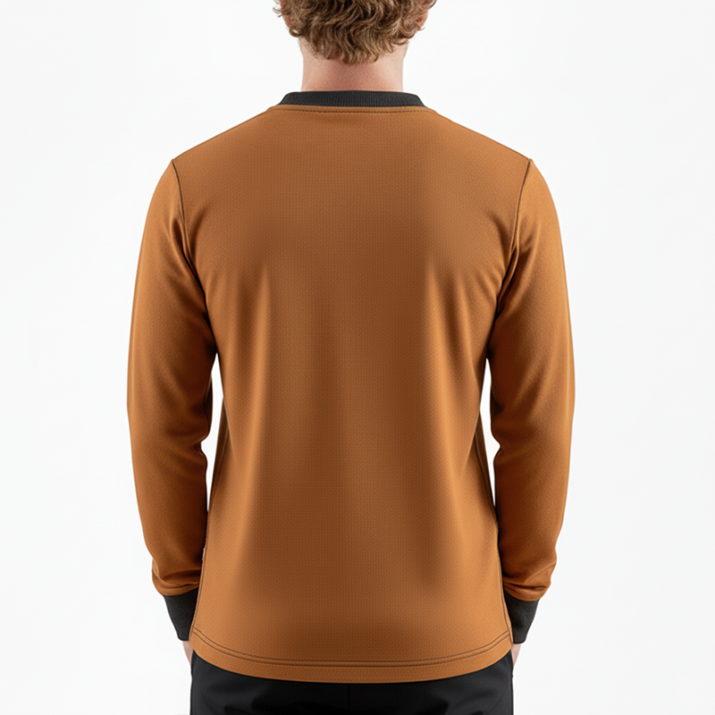 Men's Fashion Guitar Print Cotton Blend Lace-Up Sweatshirt MTA2785J5P