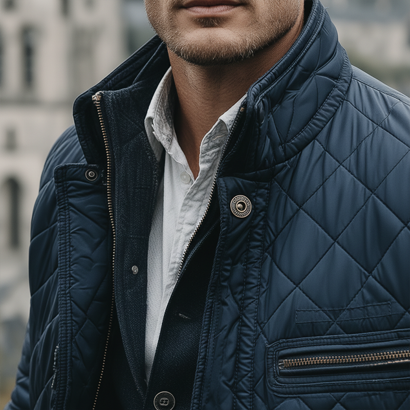 Men's Winter Fashion Cotton Quilted Jacket MTA1537J4P