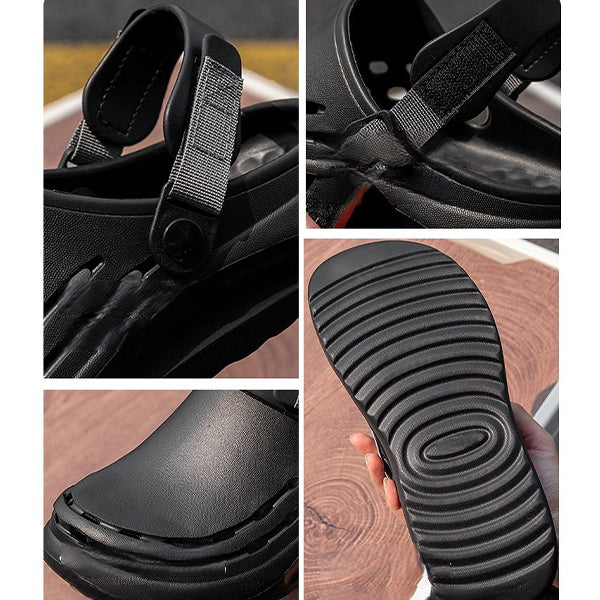 MEN'S COMFORTABLE SLIP-ON CLOGS SHOES MTA2138G3I