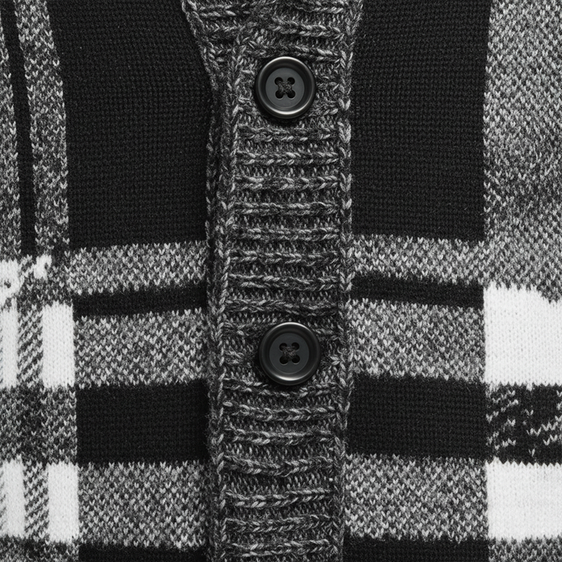 Men's Winter Simple And Elegant Button-down Cotton Knitted Cardigan MTA1645J8P