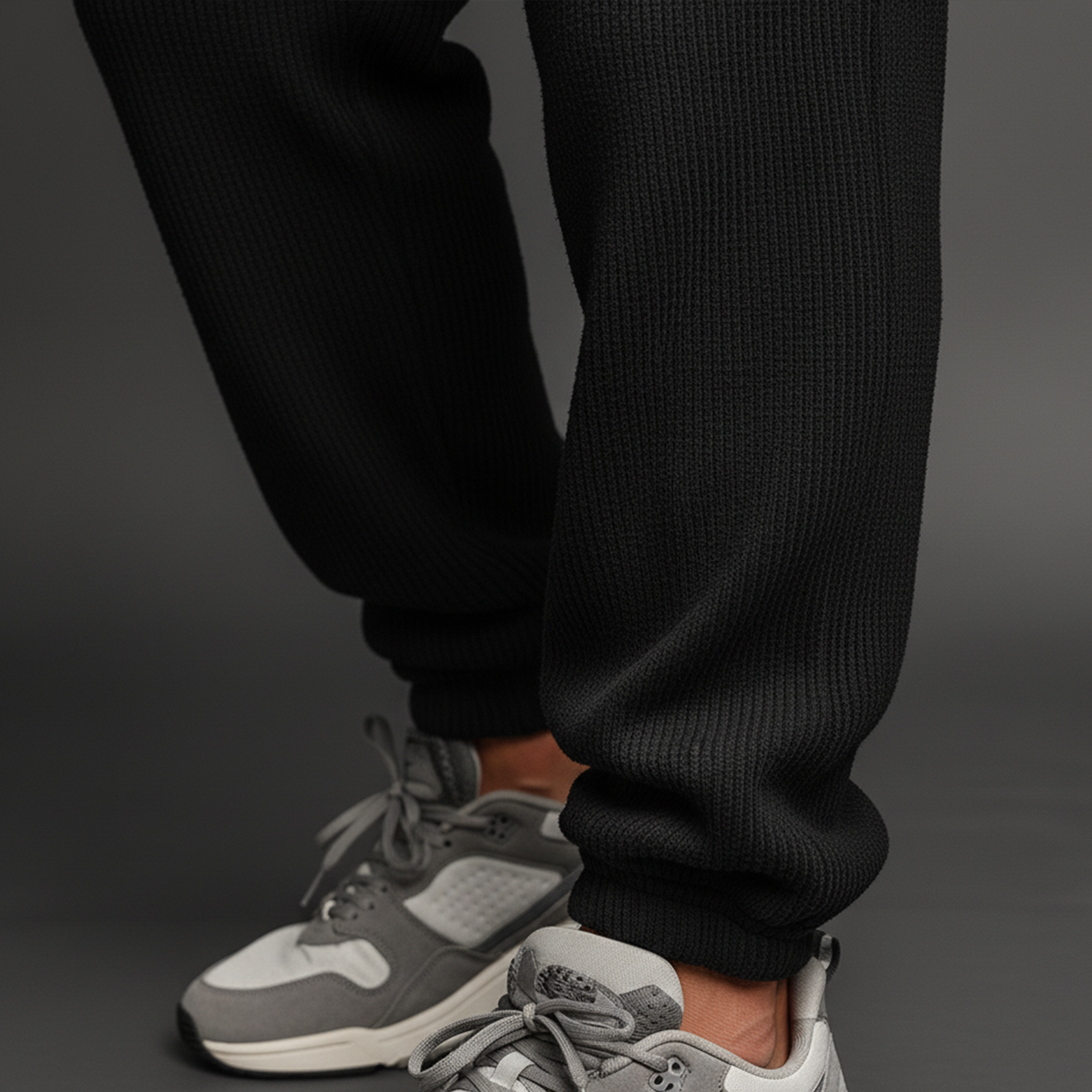 Men's Classic Casual Elastic Waist Knitted Trousers MTA1567J7K