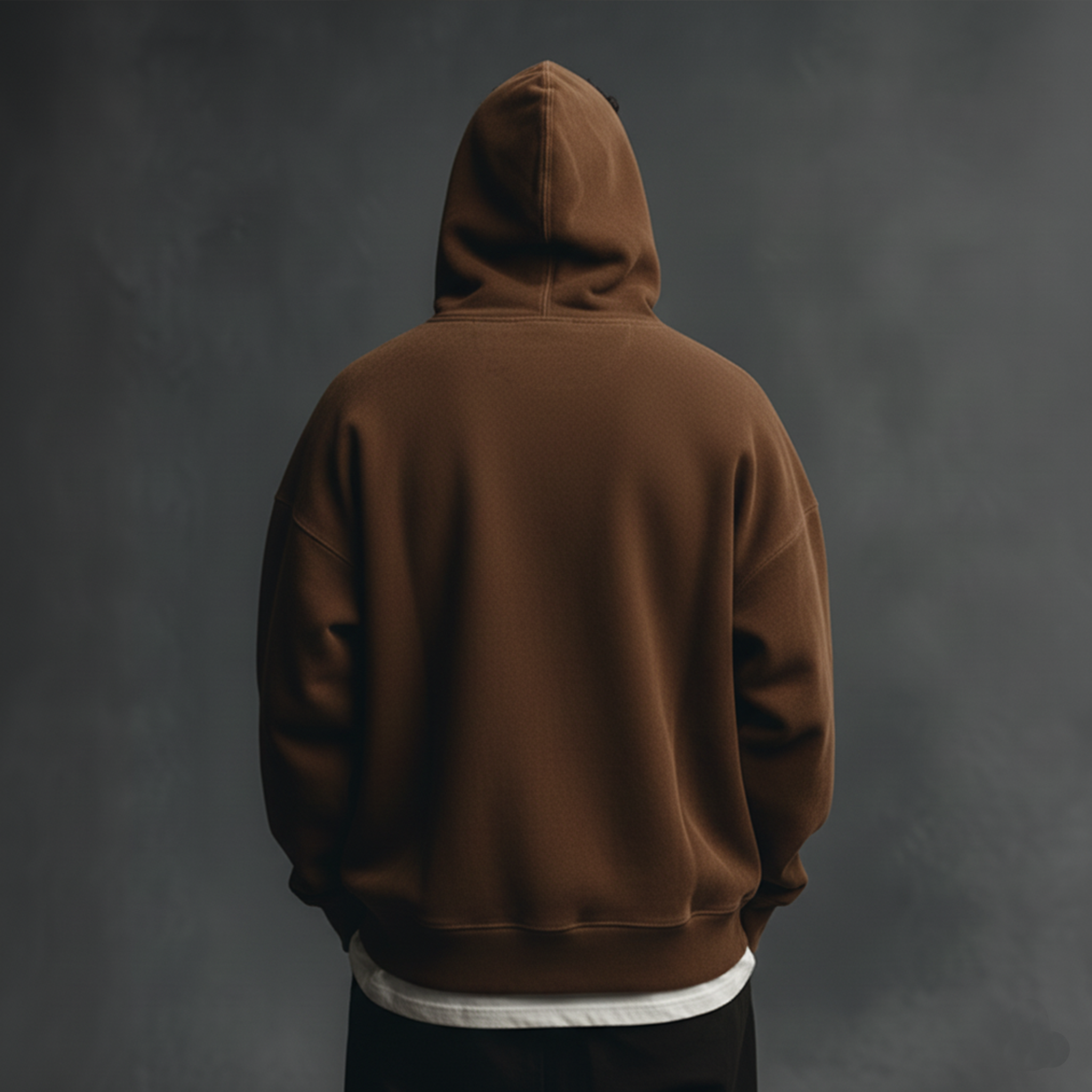 Men's Classic Casual Faux Suede Loose Hoodie MTA2777J7K