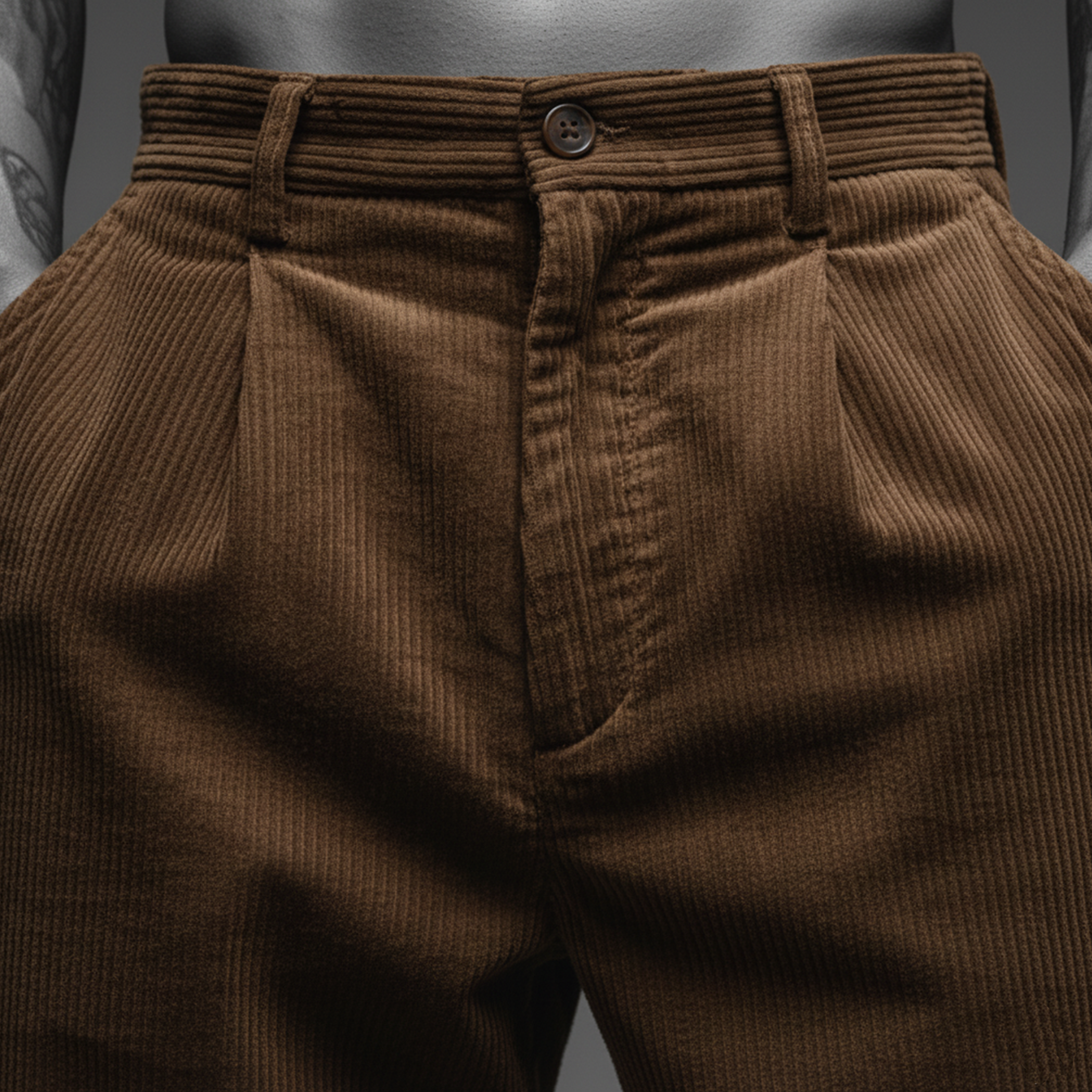 Men's Fashionable Casual Corduroy Pants MTA0133K6K