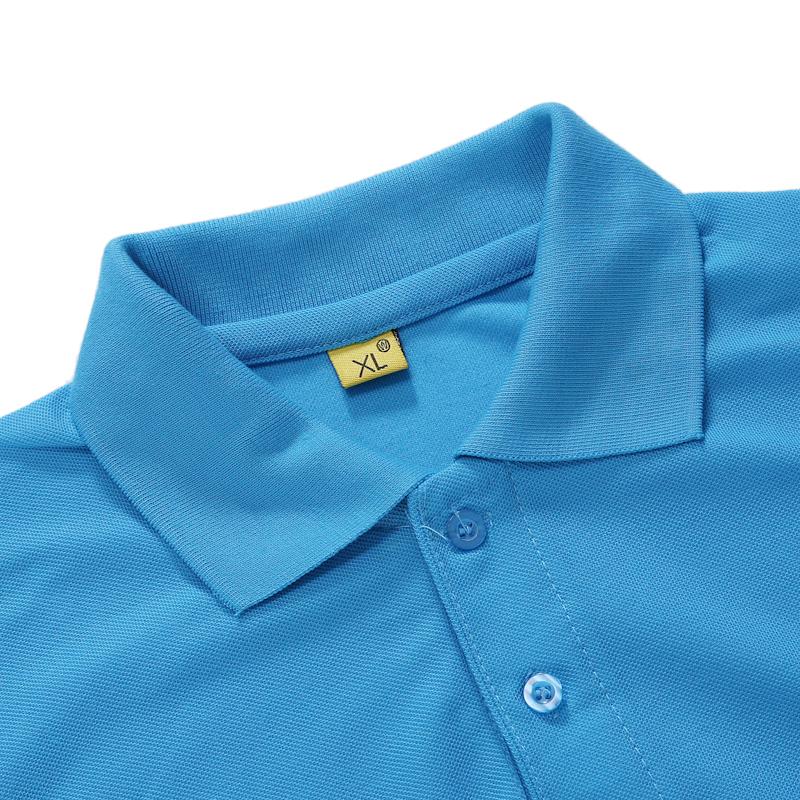Polo de manga corta con solapa lisa para hombre 80301954Z